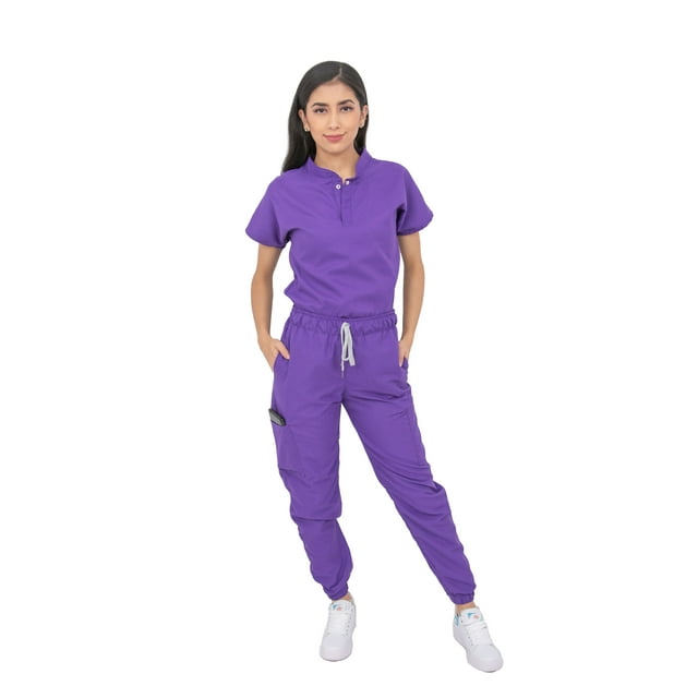 Pijama Quirúrgica Dama Antifluido Scrubs del Cupatitzio Mao