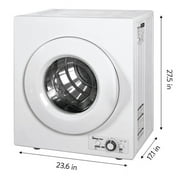 Magic Chef 2.6 cu ft Compact Electric Dryer, White