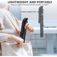 thumbnail image 5 of 67Inch Extendable Phone Selfie Stick with Wireless Remote, Tripod Stand and Fill Light, Portable, for Photograph, Live Streaming, Video Recording, Compatible with iPhone Samsung Android Gopro, 5 of 11