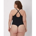 thumbnail image 5 of Maidenform Seamless Tummy Control Shapewear Thong Bodysuit Black M Women's, 5 of 7