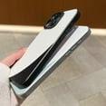 thumbnail image 5 of Purluct Slim Designed for iPhone 13 Pro Case,Paper-Thin Back Case [Anti-Fingerprints & Color-matching]Ultra Protective Cover with Camera Protection for Men Women,White+Black, 5 of 7