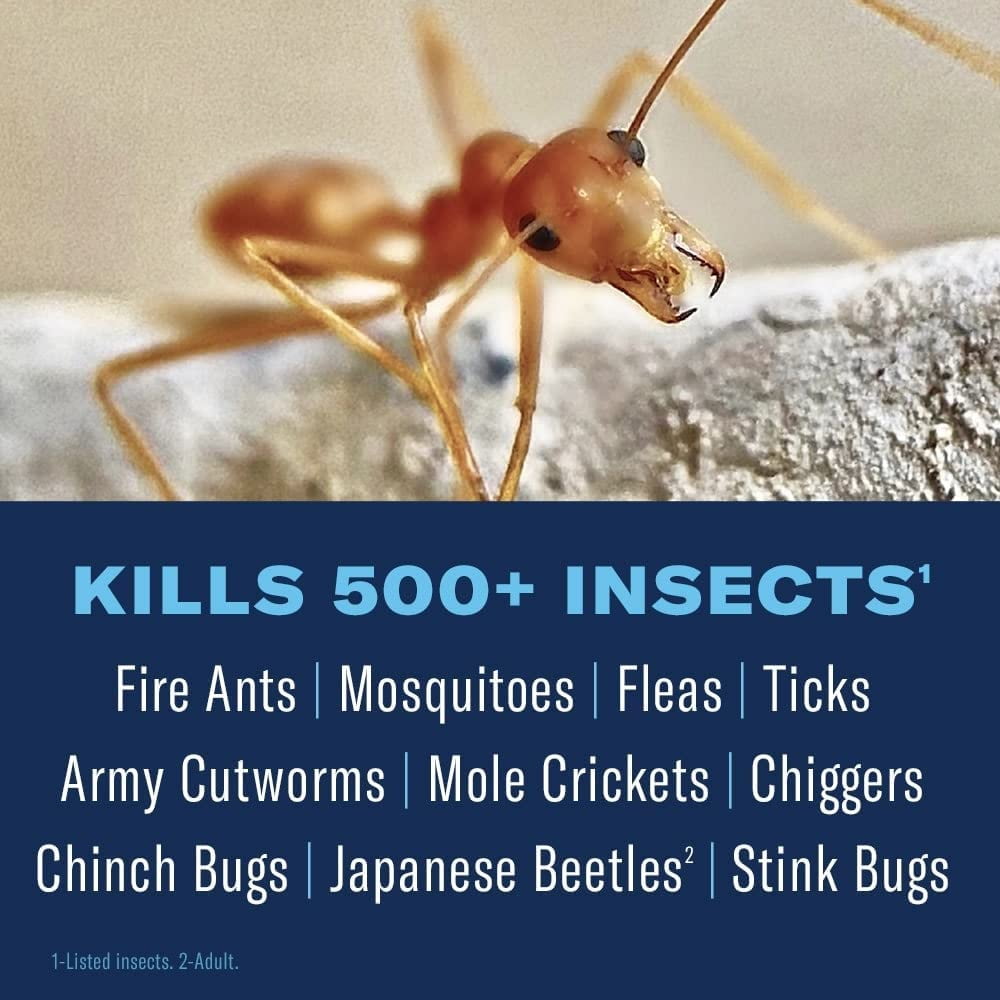 SBM Life Science Fire Ant Killer Insecticide Spray - 24 Hour Lawn Treatment - 32oz Bottle