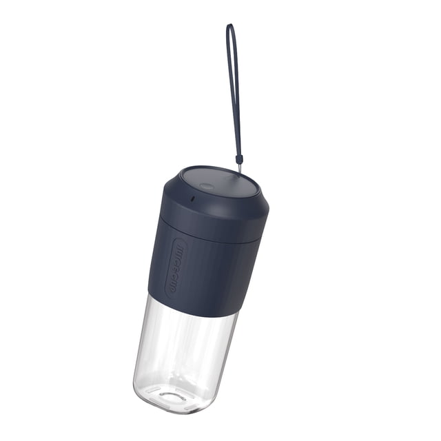 Exprimidor portátil de 350 ml, licuadora eléctrica de frutas, máquina licuadora recargable por USB, Abanopi Azul
