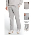 thumbnail image 2 of Reebok Men's & Big Men's Game Day Fleece Relaxed Fit Sweatpants, Sizes XS-5XL, 2 of 9