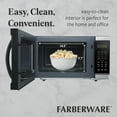 thumbnail image 6 of Farberware 1.1 cu ft Microwave Oven, 1000W Professional Countertop Microwave Oven, Stainless Steel, 6 of 6
