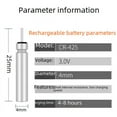 thumbnail image 3 of CR425 Rechargeable Lithium Battery Kit with USB Charger – Universal Fit for Electronic Fishing Floats, Nightlight Visibility, Long-Lasting Power, Durable & Compact Design for Outdoor Fishing, 3 of 5