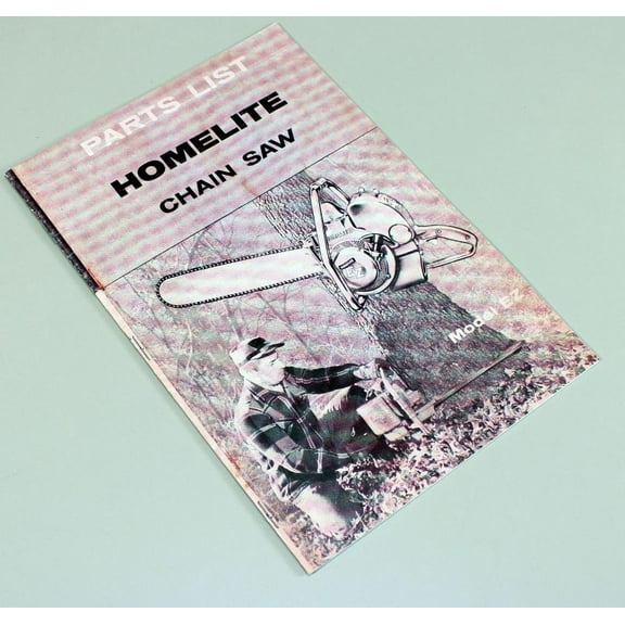 Homelite Ez Chainsaw Parts List Assembly Manual Catalog Exploded Views