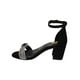 thumbnail image 3 of SANDALIAS DE VESTIR LEON MUJER NEGRO GAMUZA 3015, 3 of 4