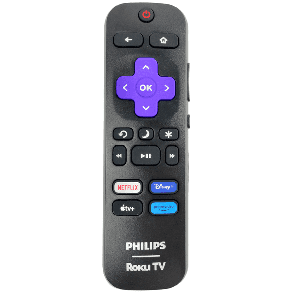 Restored Ceybo TV Remote Control fit for Philips with Netflix, Disney+, Apple TV, Prime Video (Refurbished)