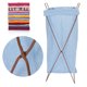 thumbnail image 4 of Cesta De Ropa Plegable, Patrones Exquisitos Cesta De Ropa Plegable Suavizar La Sensación De La Mano 2 Manijas De Aleación Para Uso Doméstico ANGGREK Otros, 4 of 8