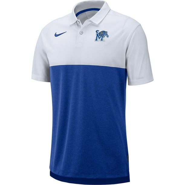Nike - Nike Men's Memphis Tigers White/Blue Dri-FIT Breathe Football ...
