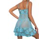 thumbnail image 5 of Señoras Linda Chica Sólido Lencería erótica Deep V Lace Bow Traje Suspender Falda Fridja nalpqowj41930, 5 of 9