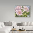 thumbnail image 3 of Trademark Fine Art 'Peonies Pink' Canvas Art by Joanne Porter, 3 of 3