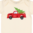 thumbnail image 4 of Inktastic Christmas Vintage Truck with Christmas Tree Boys or Girls Baby Bodysuit, 4 of 5