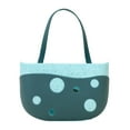 thumbnail image 1 of Drain Bag Sink Hanging Water Filtration Basket Portable Drain Rack Holder Home Kitchen Sponge Storage Holder, Mint Green, 1 of 7