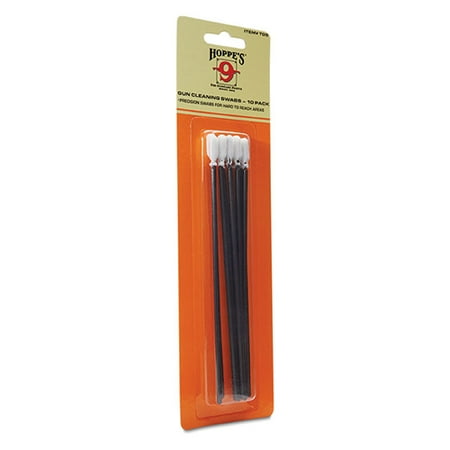 - Hoppes Cleaning Swabs, 10 Pack, Blister Pack