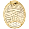 thumbnail image 3 of Miangastore Lampshade Golden 1Set 5.9In Drum Shape, 3 of 9