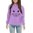 thumbnail image 2 of Generic Christmas Clothes for Girls Kids Boys Pullover Hoodies Cute Printed Hooded Long Sleeve Winter Sweatshirts Tops Holiday Outfit Thanksgiving (10-11 Years,B), 2 of 3