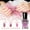Pink, variant on Openpig Color Changing Nail Polish Set Color Changing Gel Polish Set Mood Soak Off Uv Led Gel Nail Polish