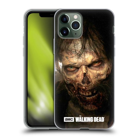 Head Case Designs Officially Licensed AMC The Walking Dead Walkers Stare Soft Gel Case Compatible with Apple iPhone 11 Pro