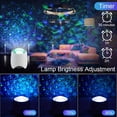 thumbnail image 4 of Star Ocean Wave Projector,Petrichor Led Baby Night Light 3 Stars Mode + 14 Wave Pattern Mode with Timer Voice Control Lamp Built-in Speaker Bedroom Living Room Party Decoration, 4 of 6