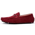 thumbnail image 3 of Men's Casual Loafers Slip On Leather Shoes Lightweight Driving Shoes Male Moccasins Classic Penny Loafer Flats Boat Shoes, 3 of 10