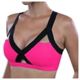 thumbnail image 1 of B91xZ Soutien-Gorge Demi en Maille Transparente avec Armatures, Confort Rafraîchissant, Convertible Sans Fil, T-Shirt, Rose Vif TG, 1 of 4