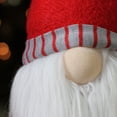 thumbnail image 2 of Northlight 21.25" Red and Gray Cone Gnome Christmas Table Top Decor, 2 of 4