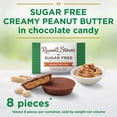 thumbnail image 2 of RUSSELL STOVER Sugar Free Peanut Butter Cup Chocolate Candy, 4.7 oz. bag, 8 Count, 2 of 6