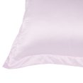 thumbnail image 4 of Unique Bargains 2-Pack Satin Silk Pillow Shams Lavender Gray European, 4 of 8