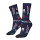 thumbnail image 1 of Balery Nautical Style Sailboat Calcetas Largas con Estampado para Hombre y Mujer – Suaves y Transpirables, Talla Única (US 5-11), 1 of 6