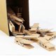 thumbnail image 1 of 40pcs Large Wooden Clothespins, 7.2cm Long 1.8cm Wide, Sturdy And Sturdy Clothes Pegs-I-I, 1 of 4