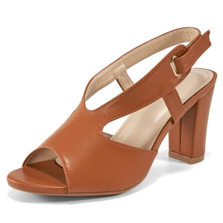 

Women Chunky High Heels Ankle Strap Heeled Sandals Wedding Party Dress Shoes