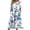 B Multicolor, variant on Women's Floral Midi Dress Short Sleeve Round Neck T Shirt Dress Tropical Vacation Beach Resort Wear Summer Casual Dresses D Multicolor L
