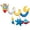Spiral Rocket, variant on Manhattan Toy Stacker Rocket Baby and Toddler 7 Piece Magnetic Wooden Stacking Toy Set