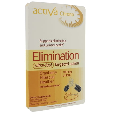 Activa Chrono Urinaire Action Ciblee Ultra Rapide 15 GELULES