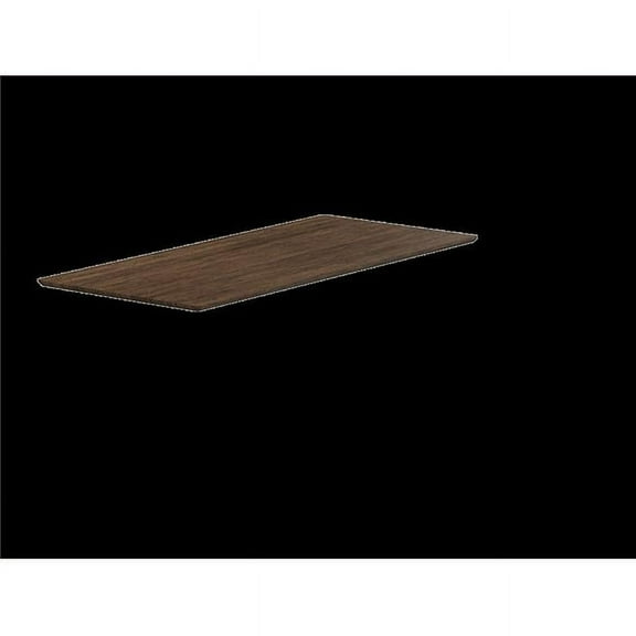 Flexispot V-R7135LB-DB 71 x 35 in. Rectangle Desktop Table, Dark Bamboo
