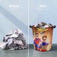 thumbnail image 3 of Henry Danger Circular Laundry Hamper Foldable Large Storage Baskets Organizer Bin Bag For Dirty Clothes Toys, 3 of 8