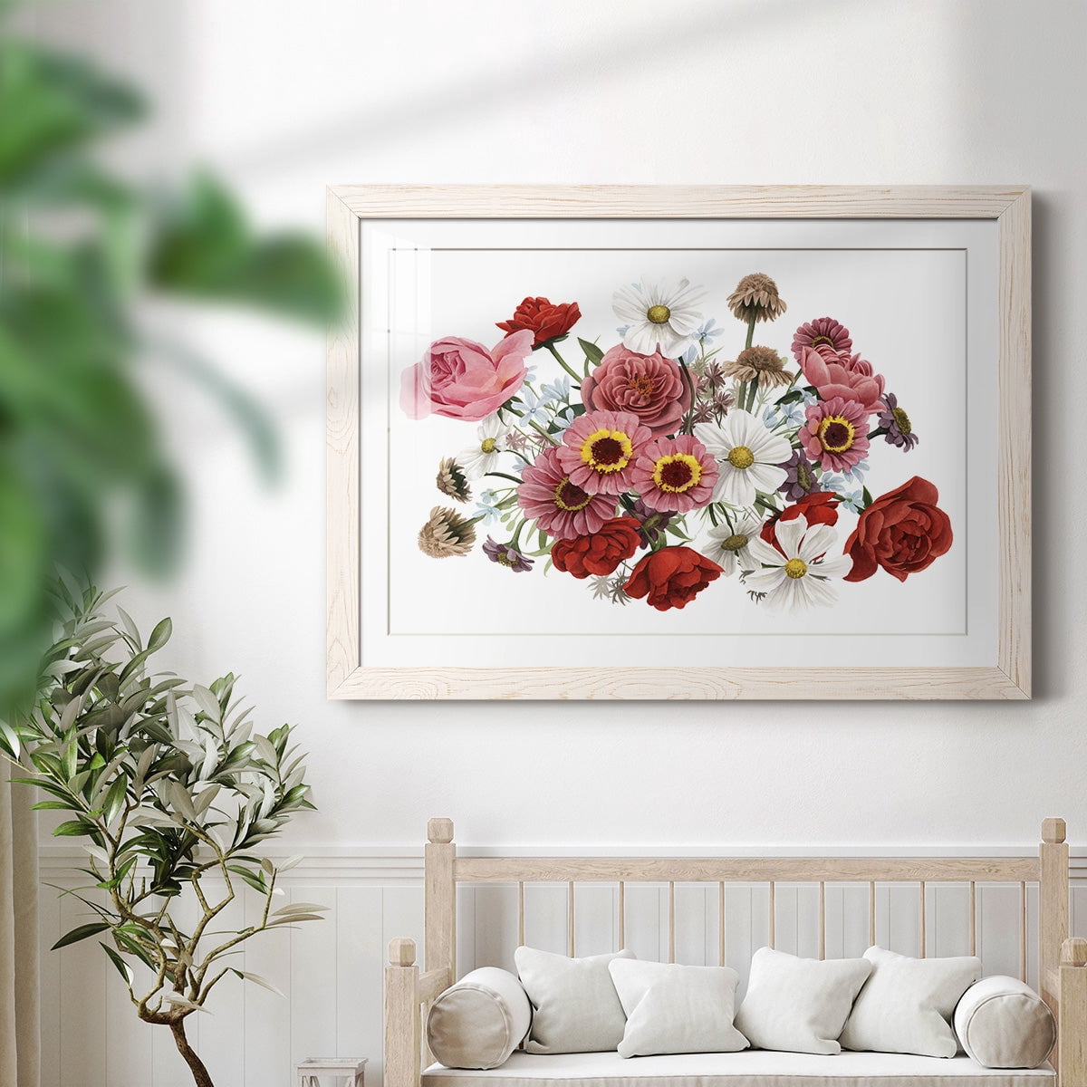 Modern Arrangement III-Premium Framed Print - Ready to Hang
