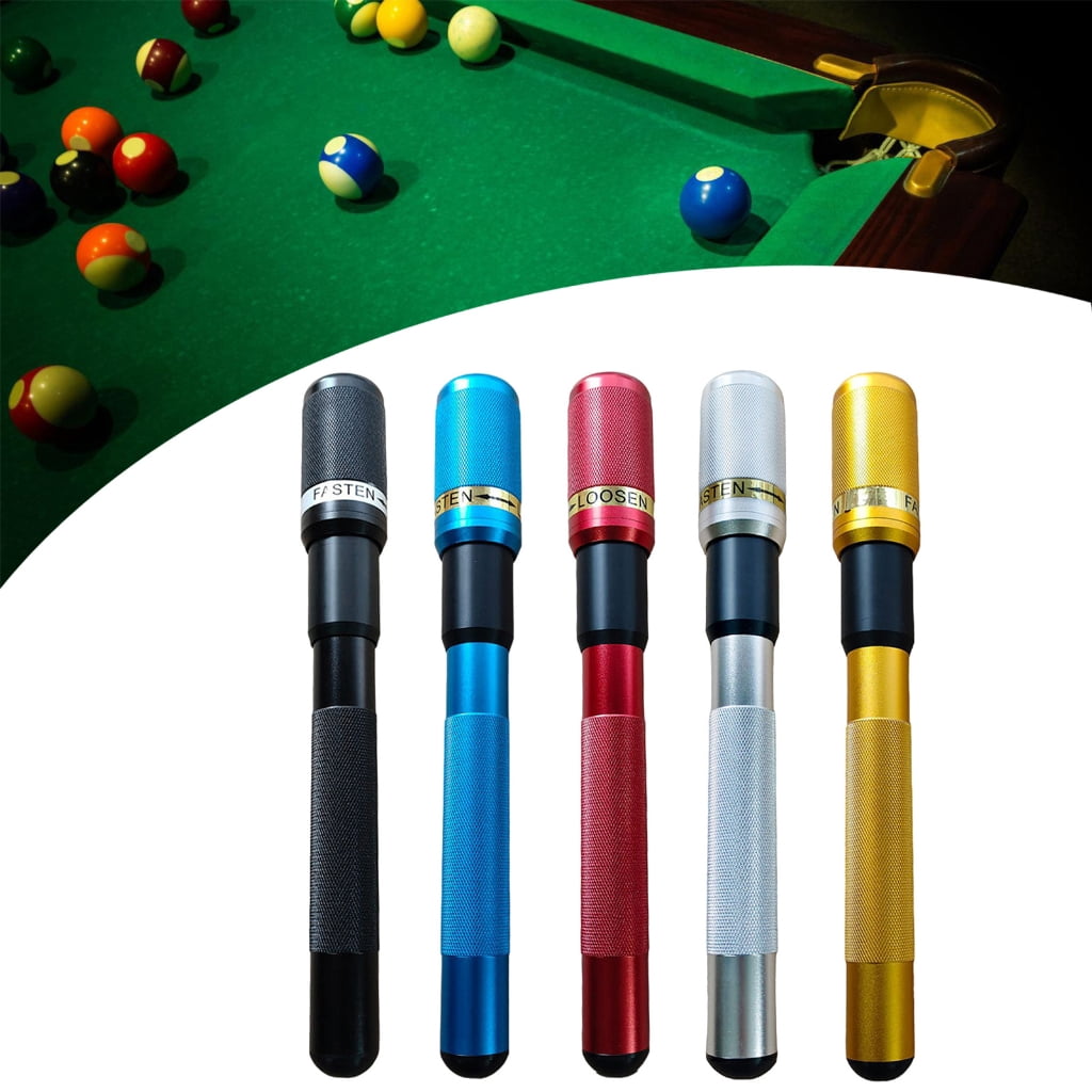 Yokua Telescopic Pool Cue Extension Billiard Cue Extender Billiards Stick Butt End