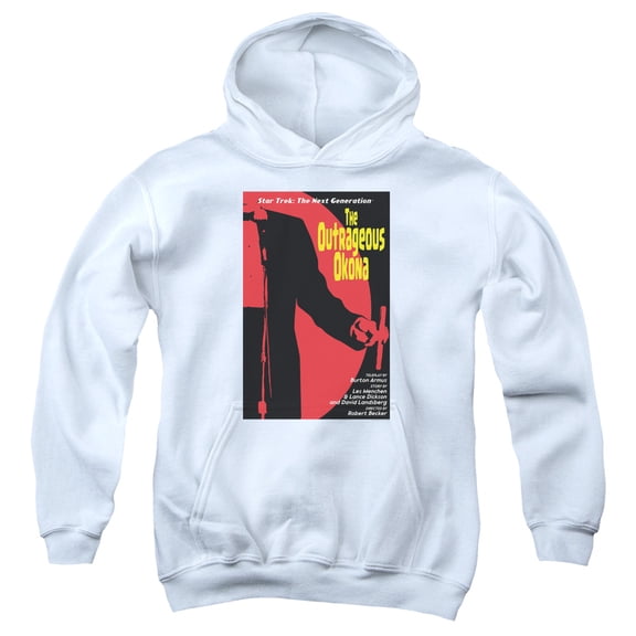 Star Trek - Tng Season 2 Episode 4 - Youth Hooded Sweatshirt - Large