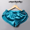 thumbnail image 2 of TNOBHG Men Shorts Briefs Men's Mid-rise Loose Breathable Panties Solid Color Silky Casual Youth Sleeping Shorts Homewear Men Sports Underwear, 2 of 8