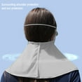 thumbnail image 4 of Protección solar UPF 50 para mujer, protección solar para deportes de golf, protección UV, cubierta facial para ciclismo al aire libre, pasamontañas reutilizables, 4 of 7