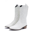thumbnail image 1 of Zapatos occidentales para mujer Botas de vaquero Rodeo Botas de montar a la moda, 1 of 8