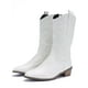 thumbnail image 1 of Botas de vaquero para mujer Botas de vaquera occidental con tacón grueso Botas de media pantorrilla para mujer, 1 of 8