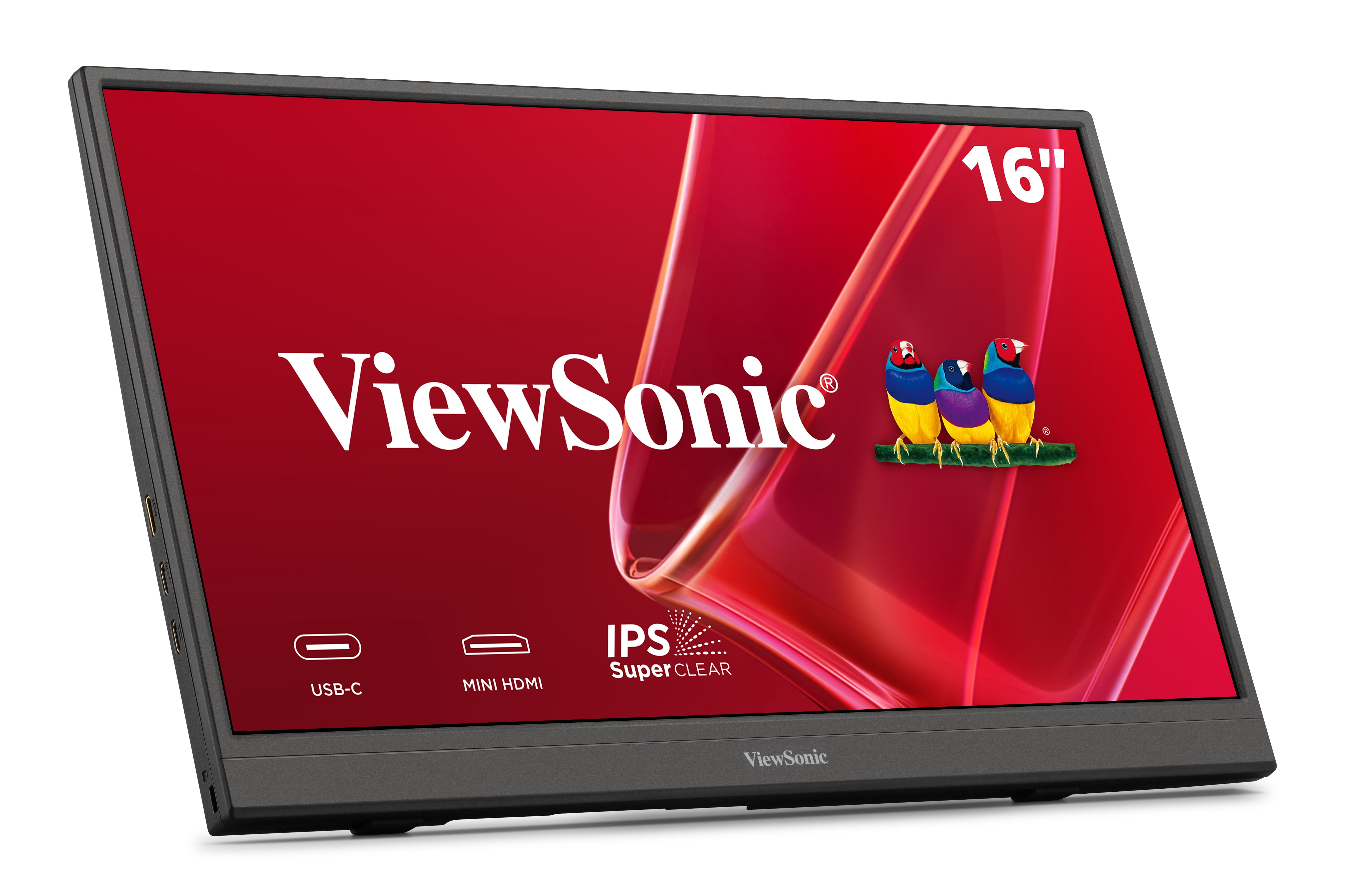 ViewSonic VA1653 16" FHD IPS Portable Monitor Built-in Stand
