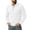 508#White, variant on Men's Corduroy Pullover Polo Shirt Long Sleeve Slim Fit Chest Pocket Business Casual Golf Top