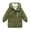 A27-Green, variant on Hessimy Girl Winter Coats Heavyweight Hooded Puffer Jacket Kid Parka Windproof Zipper Thick Warm Outwear winter coat cotton jacket solid colour (Beige,7-8 Years)