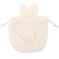 thumbnail image 1 of Shisuyan Plush Bag Cosmetic Storage Bag Plush Rabbit Coin Bag Cosmetic Drawstring Bag, 1 of 8