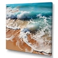 thumbnail image 2 of Designart "Overhead Seaside View Harmony" Beach Canvas Wall Art, 2 of 7